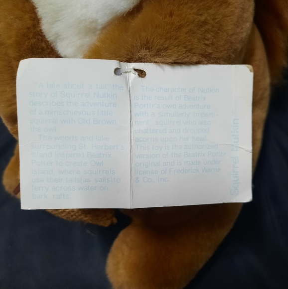 Vtg Fredrick Warne Beatrix Potter Squirrel Nutkin - Picture 3 of 11